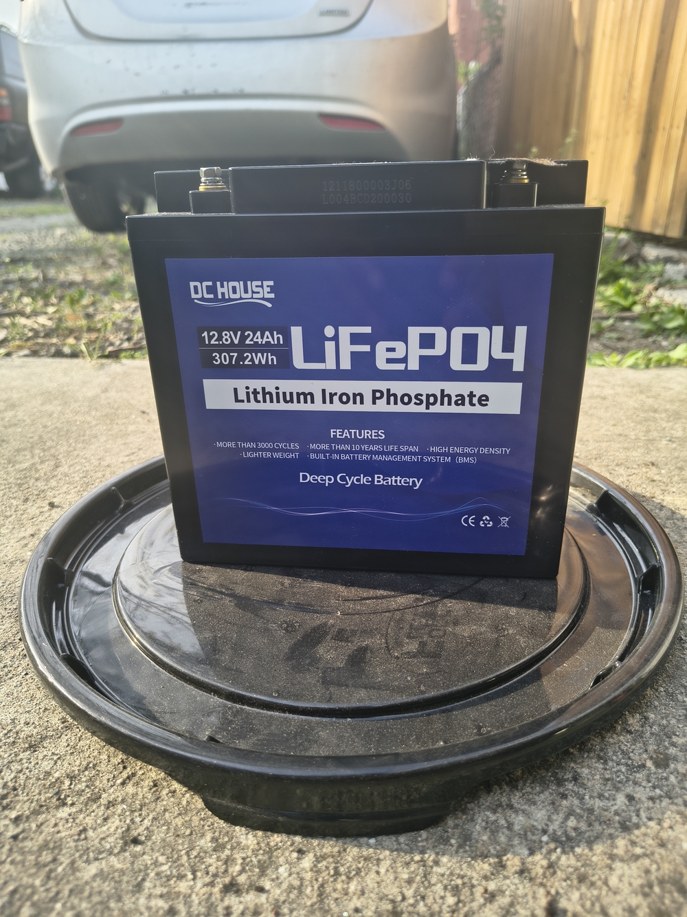 LiFePO4 12.8V 24Ah Deep Cycle Battery - Blue Label